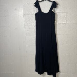 1.STATE Women's Cover-Up Maxi Dress black Medium